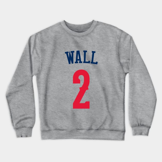 John Wall number 2 Crewneck Sweatshirt by Cabello's